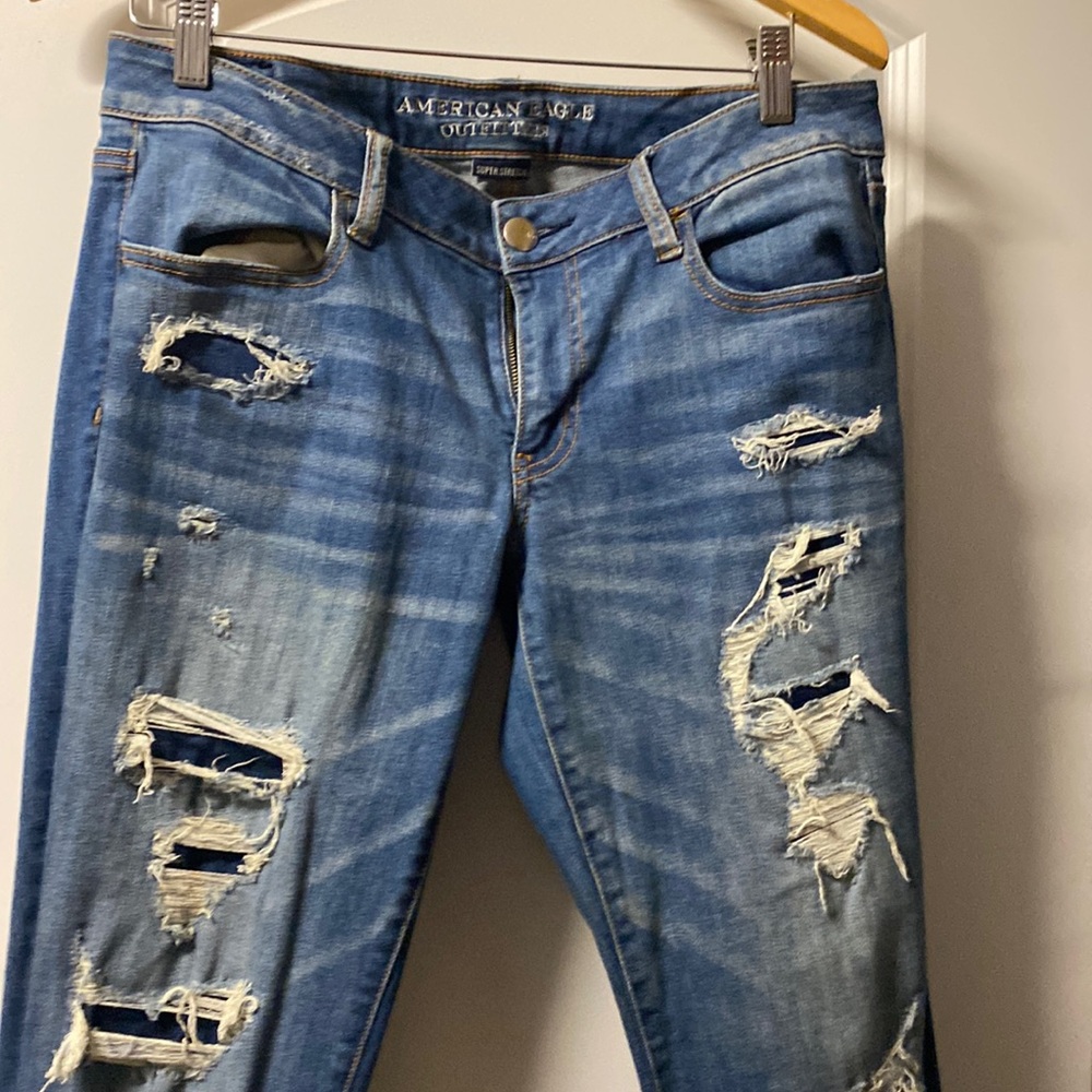 American Eagle super stretch jeans